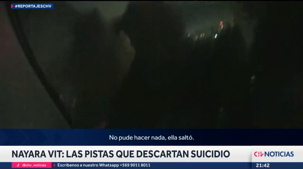 "No pude hacer nada": revelan video clave de Rodrigo del Valle tras muerte de Nayara Vit