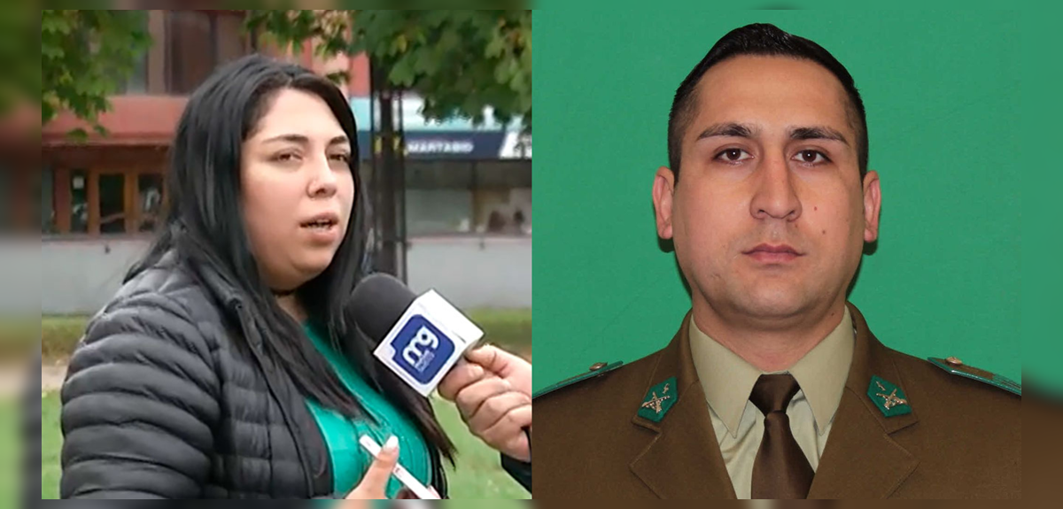 Viuda de cabo Naín envió sentido mensaje a esposa de carabinero asesinado: “Ni el consuelo le sirve”