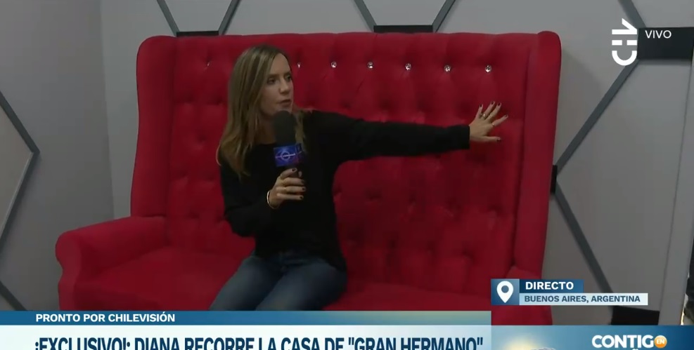 Diana Bolocco recorrió la casa de Gran Hermano en Buenos Aires: tiene solo un baño