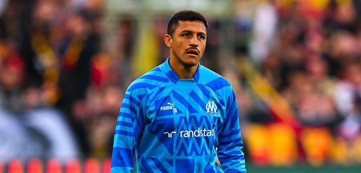 Alexis Sánchez anotó un golazo para el Marsella... pero se lo anularon por discutible infracción