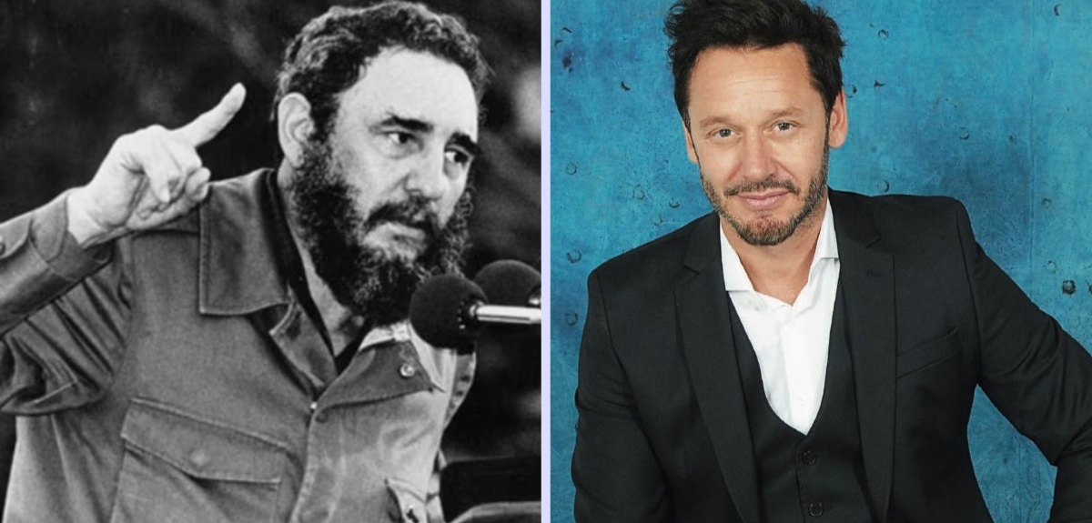 Revelan primera imagen de Benjamín Vicuña caracterizado como Fidel Castro en Los mil días de Allende