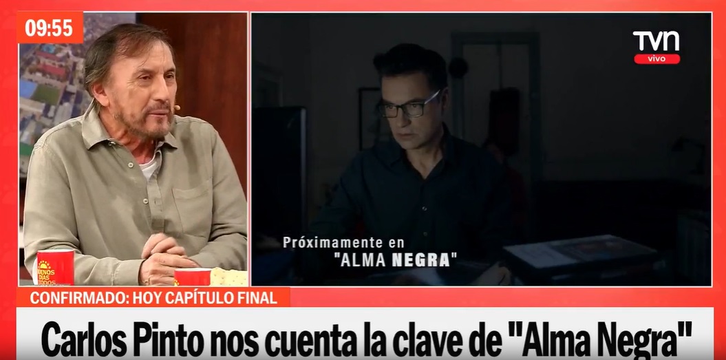 Carlos Pinto habló de Alma Negra