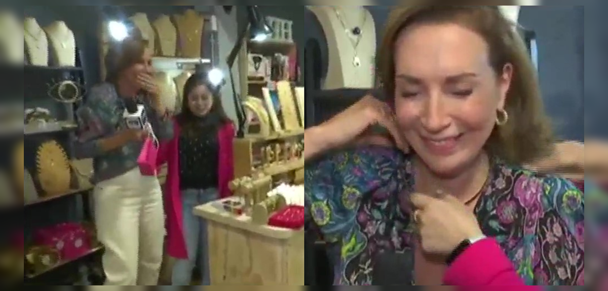 Karen Doggenweiler sufrió bochornoso fail tras confusión con juguete sexual durante despacho