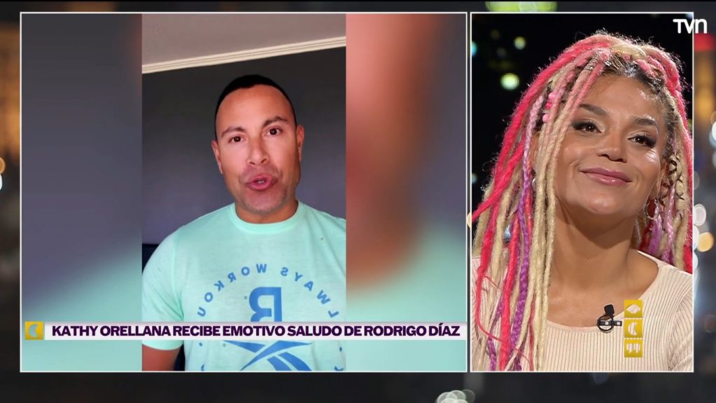 Mensaje de Rodrigo Díaz para Kathy Orellana