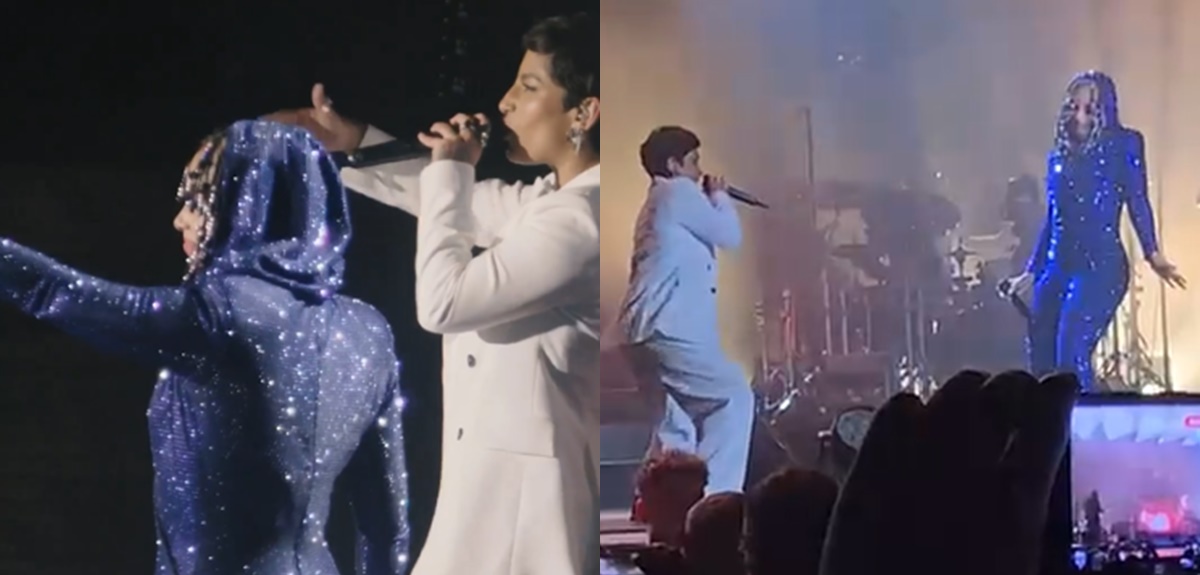 Alicia Keys sorprendió al cantar junto a Anita Tijoux en el Movistar Arena: revisa el momento