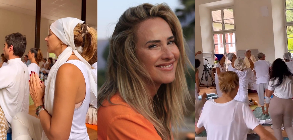 Angélica Castro mostró imágenes de su particular retiro espiritual en España: 