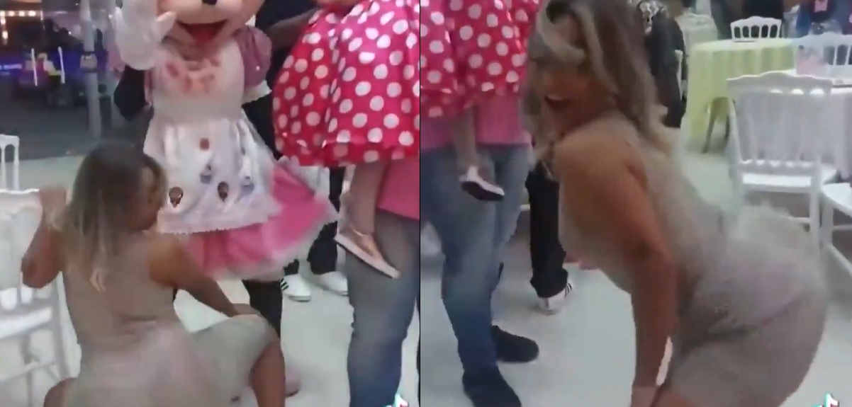 Madre criticada por hacer baile hot en cumpleaños alzó la voz: 