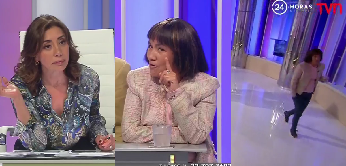 Carmen Gloria perdió la paciencia y echó del estudio a pareja de demandado: 