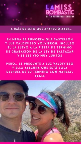 ¿Luz Valdivieso volvió con Claudio Castellón tras quiebre con Tagle? Cecilia Gutiérrez filtró dato