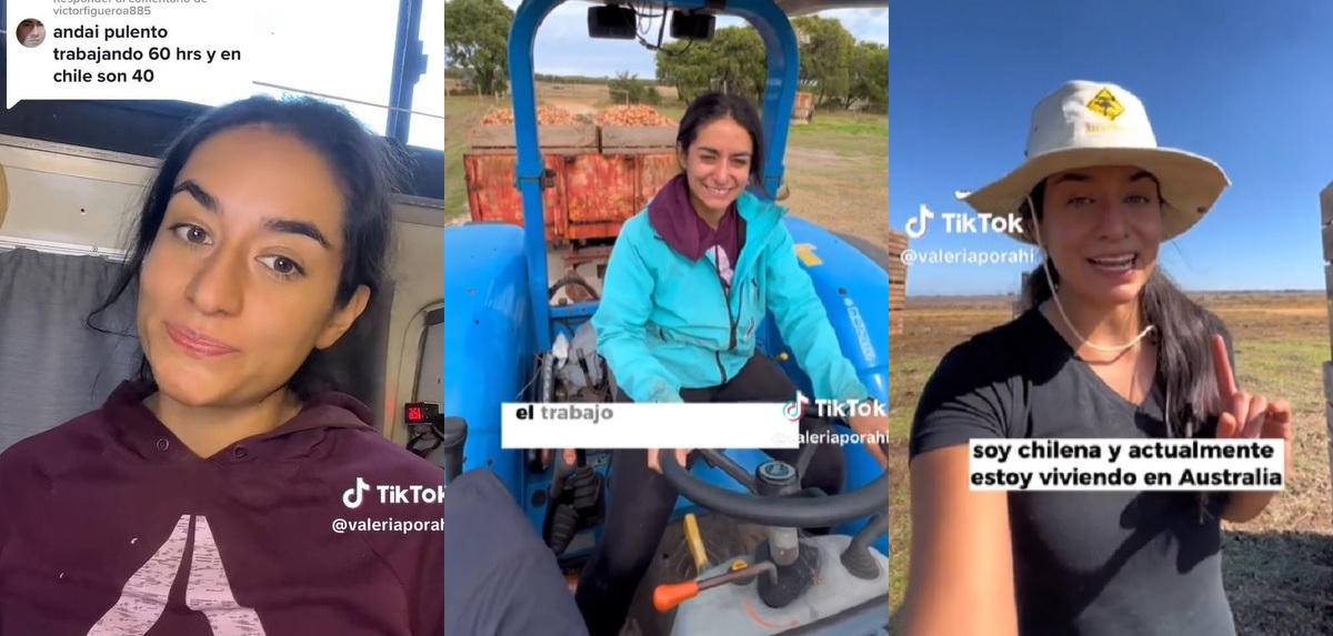 Chilena en Australia explicó por qué trabaja 60 horas semanales: 