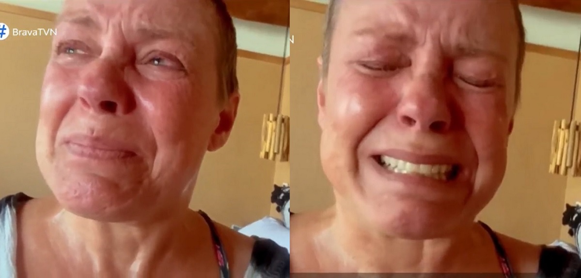 Claudia Conserva rompió en llanto durante vacaciones con Pollo Valdivia: 