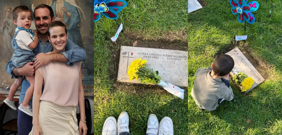 Cristián Arriagada recuerda a Javiera Suárez en el Día de la Madre: 