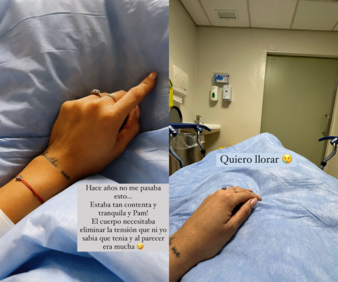 Daniela Castro preocupó a sus seguidores tras subir foto internada: “Hace años no me pasaba esto”