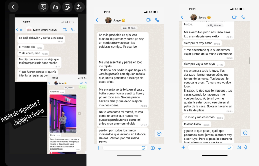 Daniela Aránguiz arremete contra Valdivia.