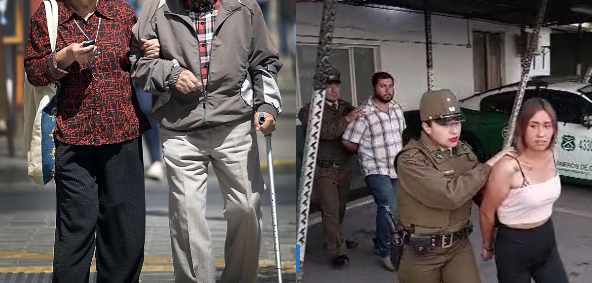 Delincuentes asaltaron y golpearon con pistola a adultos mayores en La Cisterna: fueron detenidos