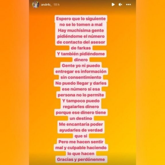 Streamer chilena vive drama tras ayuda devolver parte dinero de Farkas