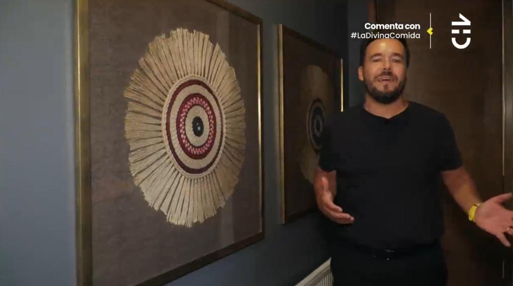 Eduardo de la Iglesia presentó su nueva y bella casa en La Divina Comida: mostró reliquia de 1978