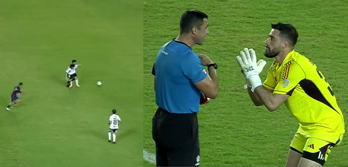 El nuevo error de Falcón que provocó la expulsión de De Paul en duelo de Colo Colo ante Monagas