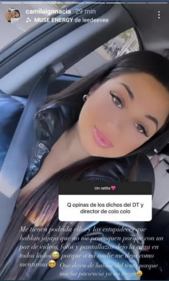 Expolola de Jordhy Thompson reaccionó a defensa de Gustavo Quinteros: "Me tienen podrida"