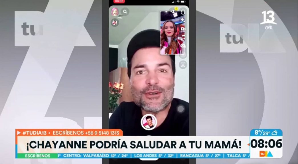 filtro Chayanne saludo día de la madre