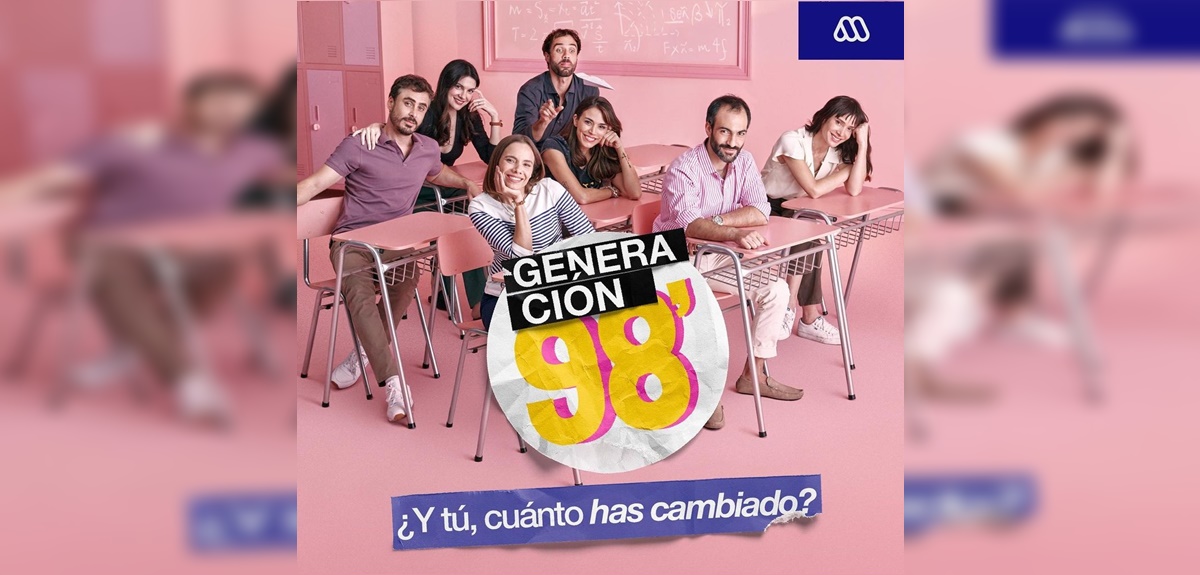 Mega anunció la fecha de estreno de su nueva teleserie nocturna 'Generación 98'