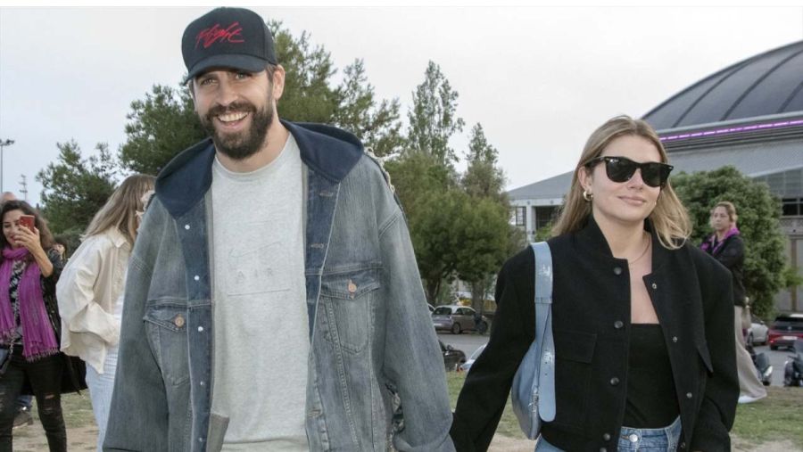 Piqué y Clara Chía