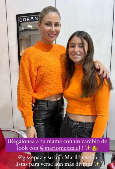 Gissella Gallardo mamá hija Matilda