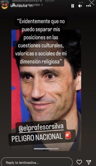 Director de 'La nana' reacciona a triunfo electoral de su hermano Luis Silva.