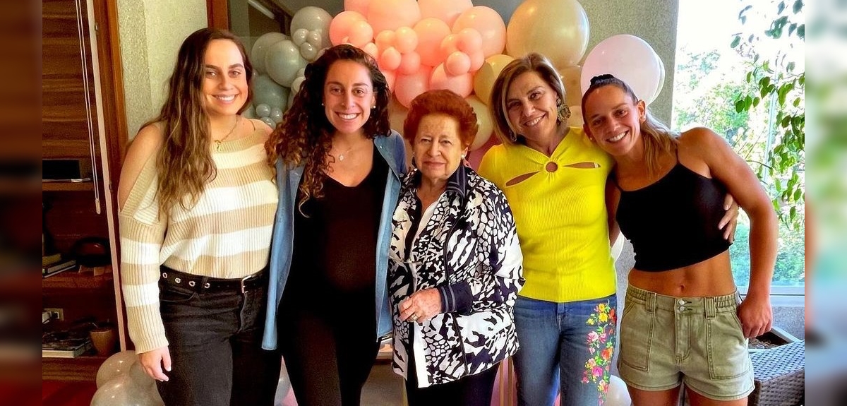 Yael Numhauser, hija de Vivi Kreutzberger, mostró por primera vez el rostro de sus gemelas