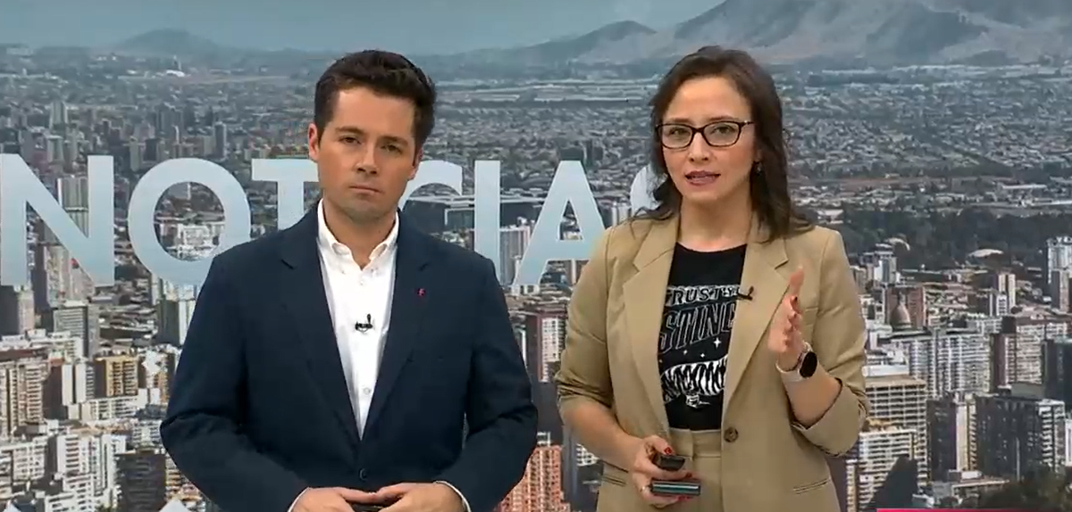 Patricia Venegas y Humberto Sichel sobre su primer año como dupla en CHV Noticias: 