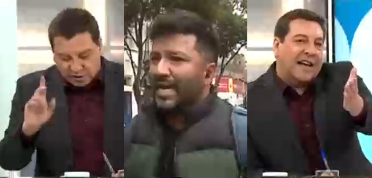 JC Rodríguez protagonizó acalorada discusión en vivo con comerciante: 