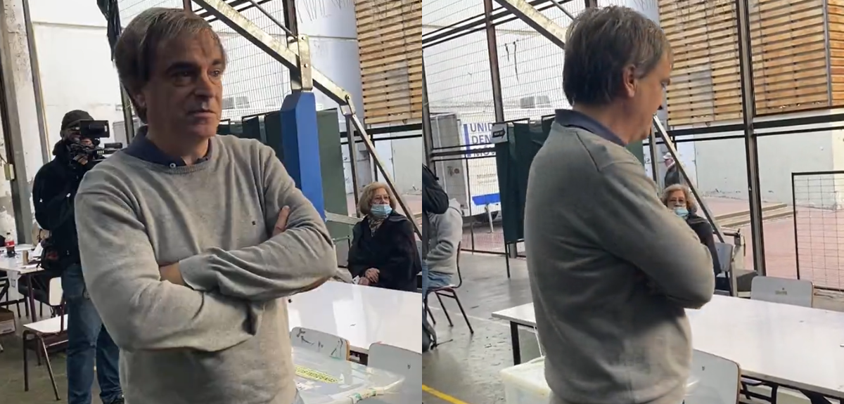 Luciano Cruz-Coke llegó a votar y mesa no estaba instalada: ¿por qué no fue obligado a ser vocal?