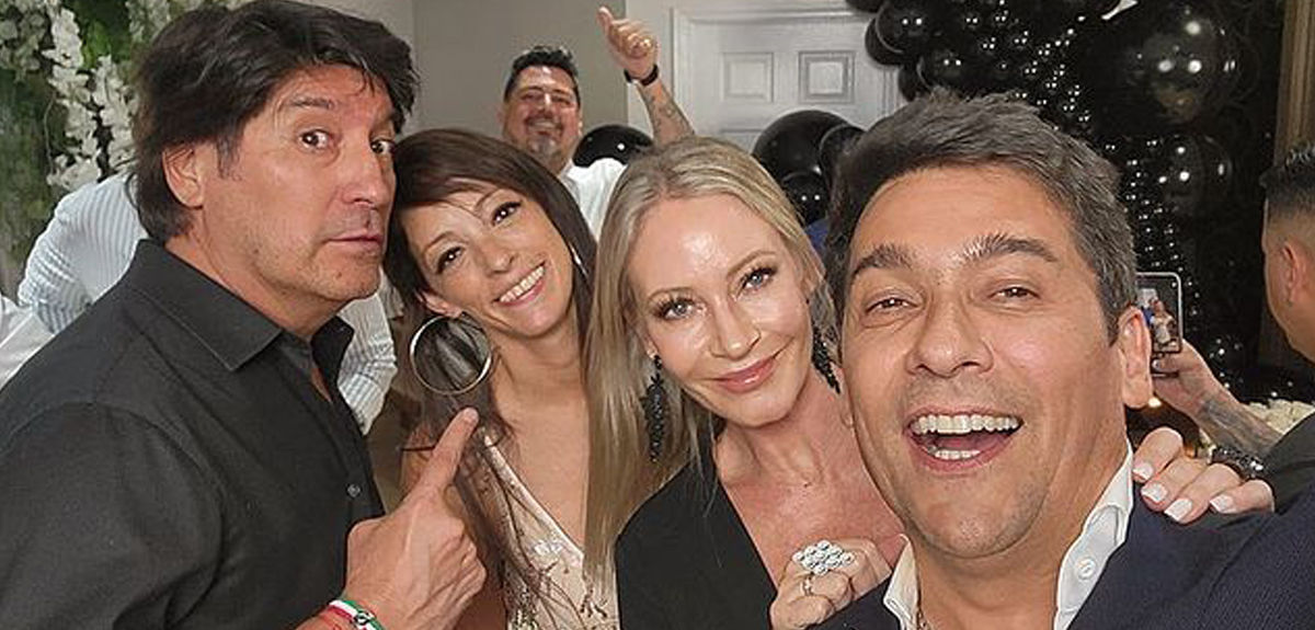 Marcela Vacarezza compartió especial carrete junto a Alberó y Zamorano: 