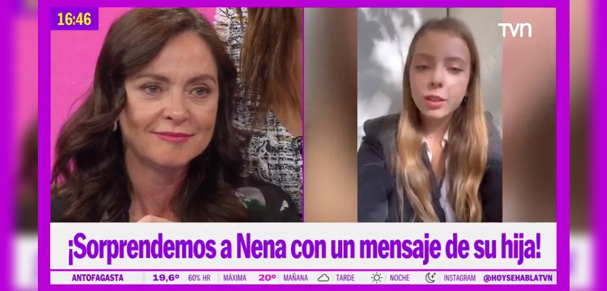 María Elena Dressel se emocionó hasta las lágrimas con emotivo saludo de su hija: 