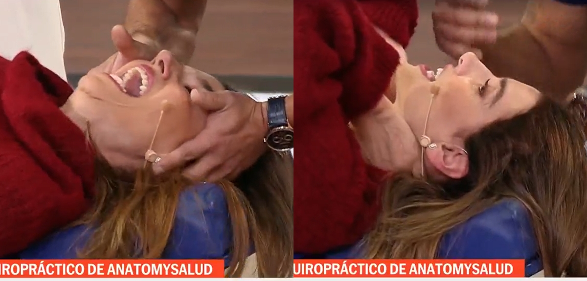 María Luisa Godoy lanzó exabrupto tras acción de quiropráctico en el Buenos días a todos: 