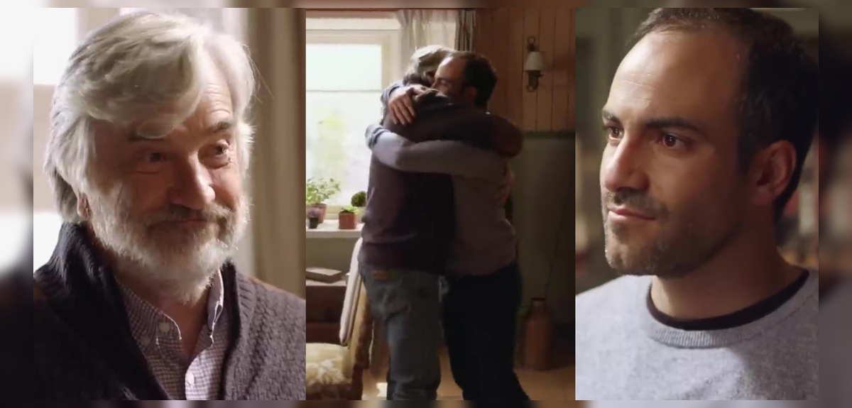 Televidentes reaccionaron a emotiva reconciliación entre Mariano y su padre en La Ley de Baltazar