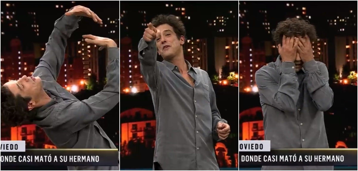 Matías Oviedo recordó el día que puso en peligro la vida de su hermano en El señor de la querencia