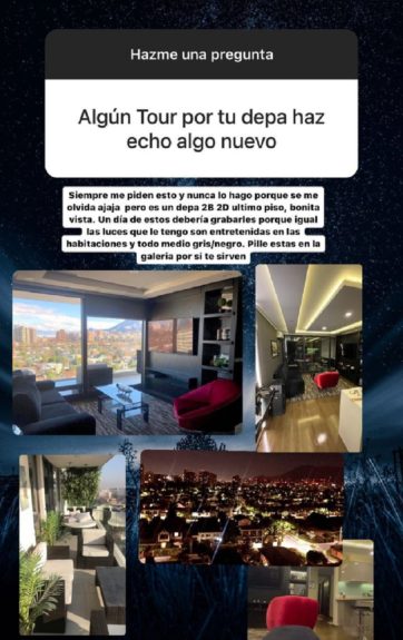 Nano Calderón mostró su departamento: tiene dos habitaciones, amplia terraza y vista privilegiada
