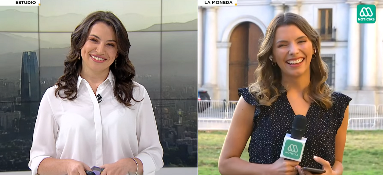Natasha Kennard cuenta cómo es trabajar con su hermana melliza en Meganoticias: 