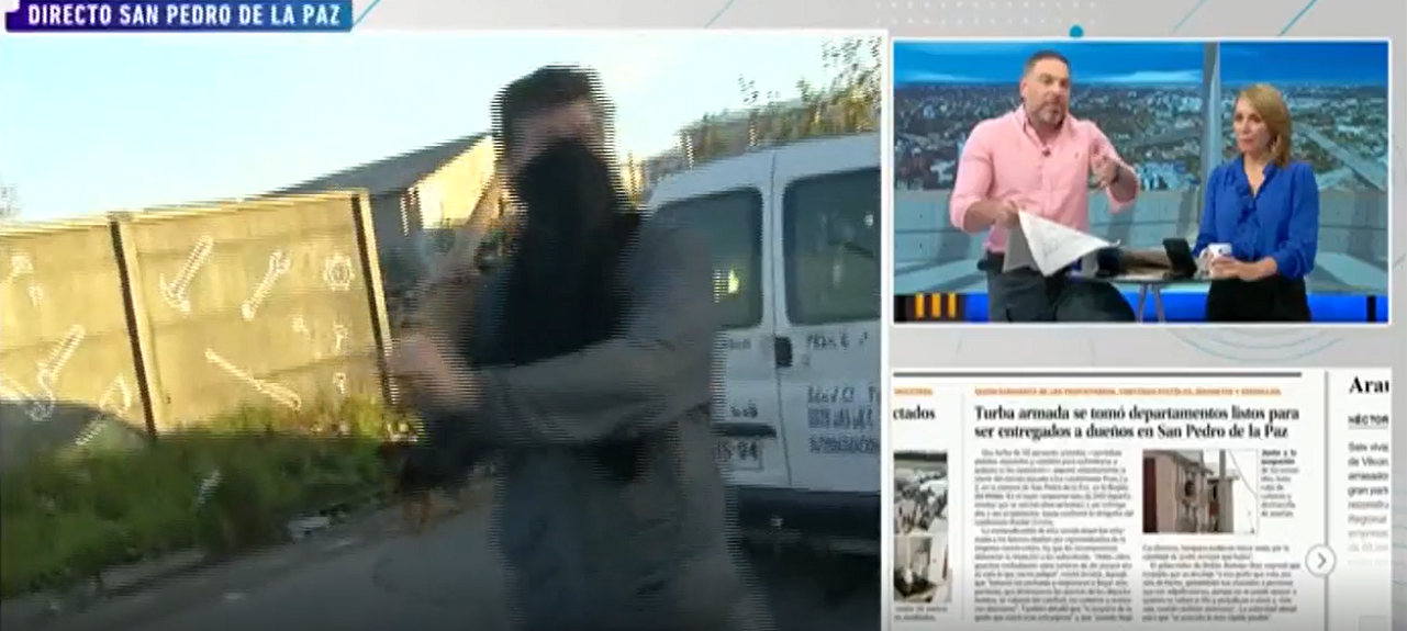 Neme hizo duro descargo tras agresión a equipo de Mucho Gusto durante desalojo: 