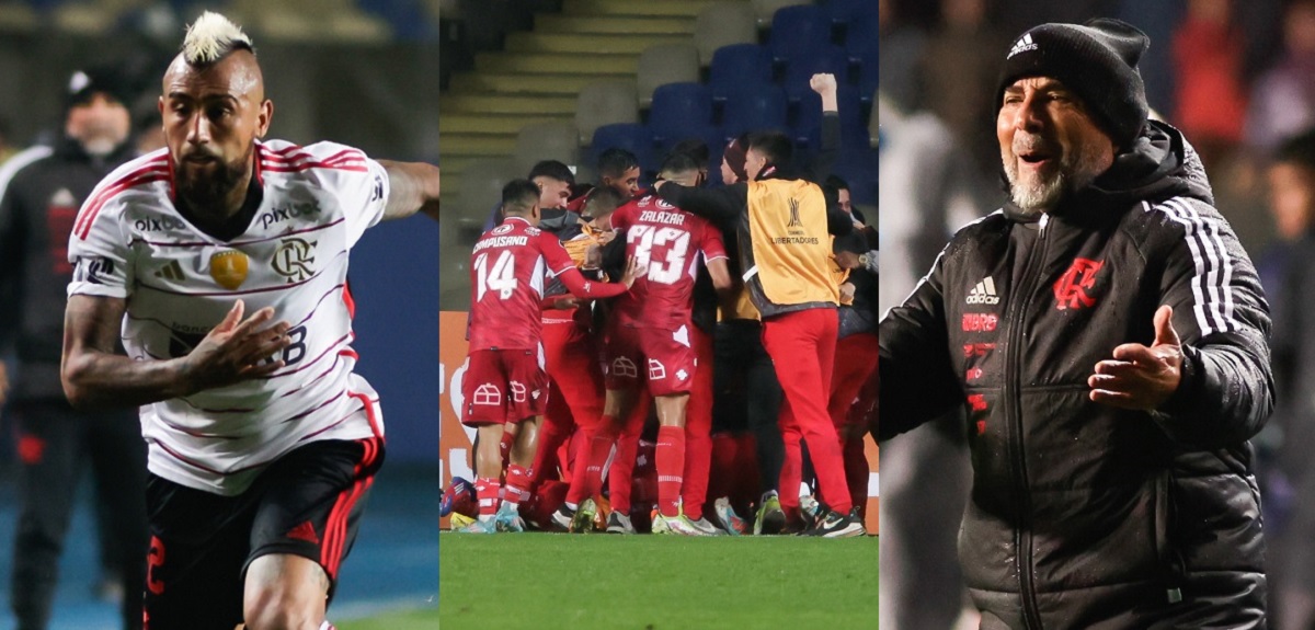 Ñublense igualó con Flamengo por Copa Libertadores: así fue el golazo que amargó a Vidal y Sampaoli