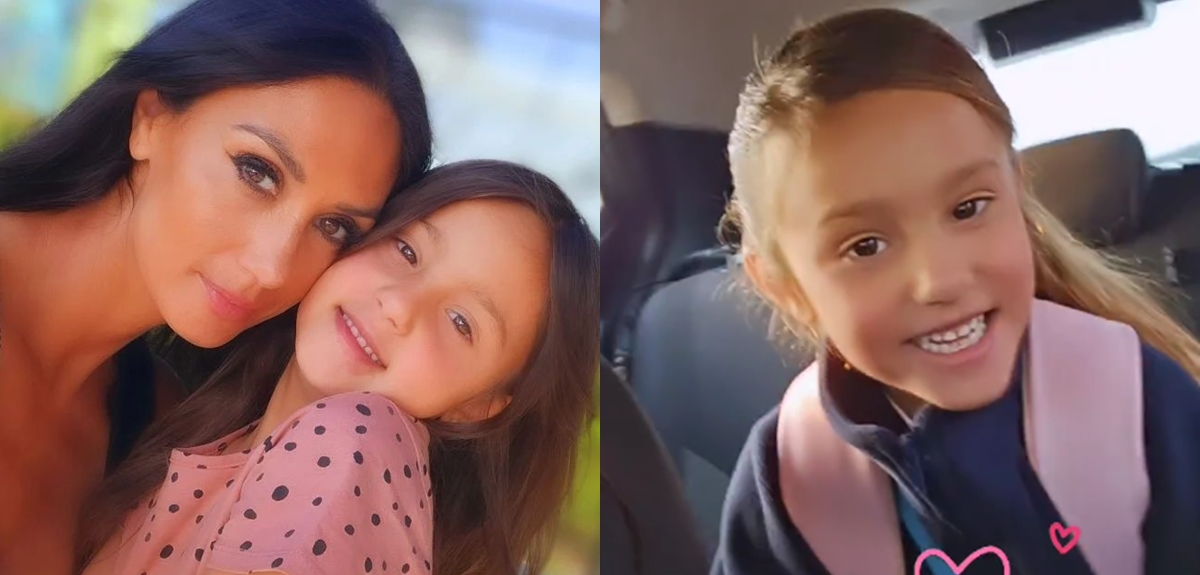 Pamela Díaz bromeó con adorable 