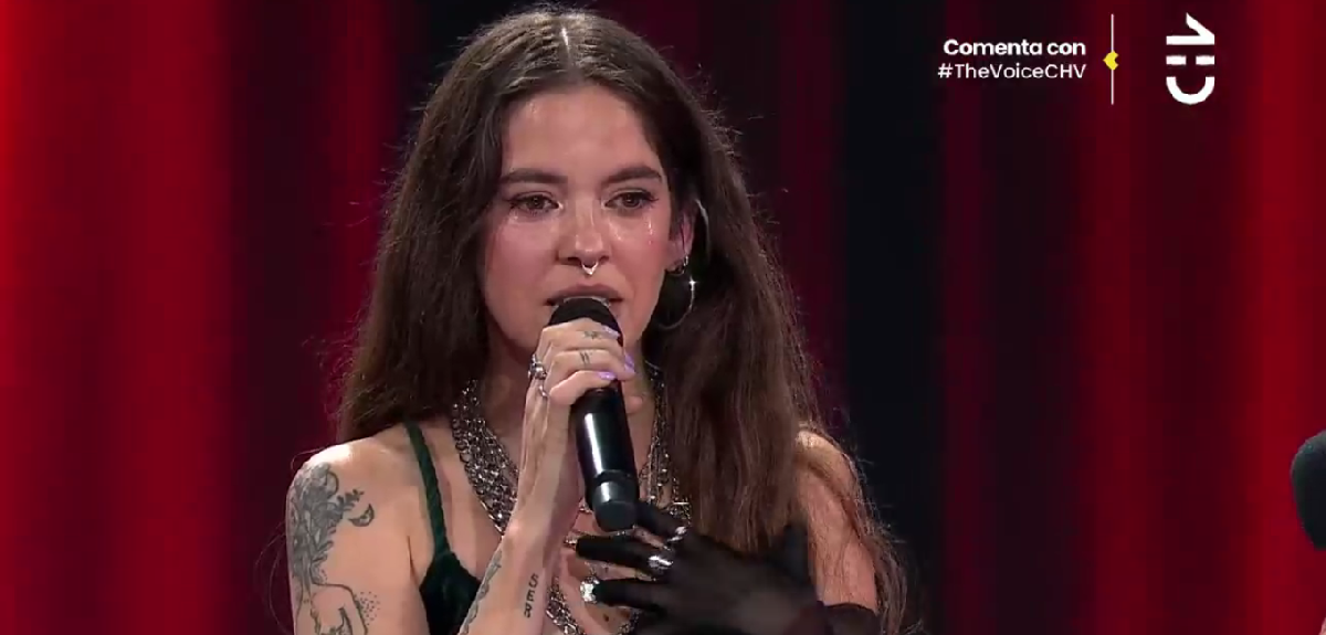 Participante se quebró en The Voice tras ser elegida y envió mensaje: 