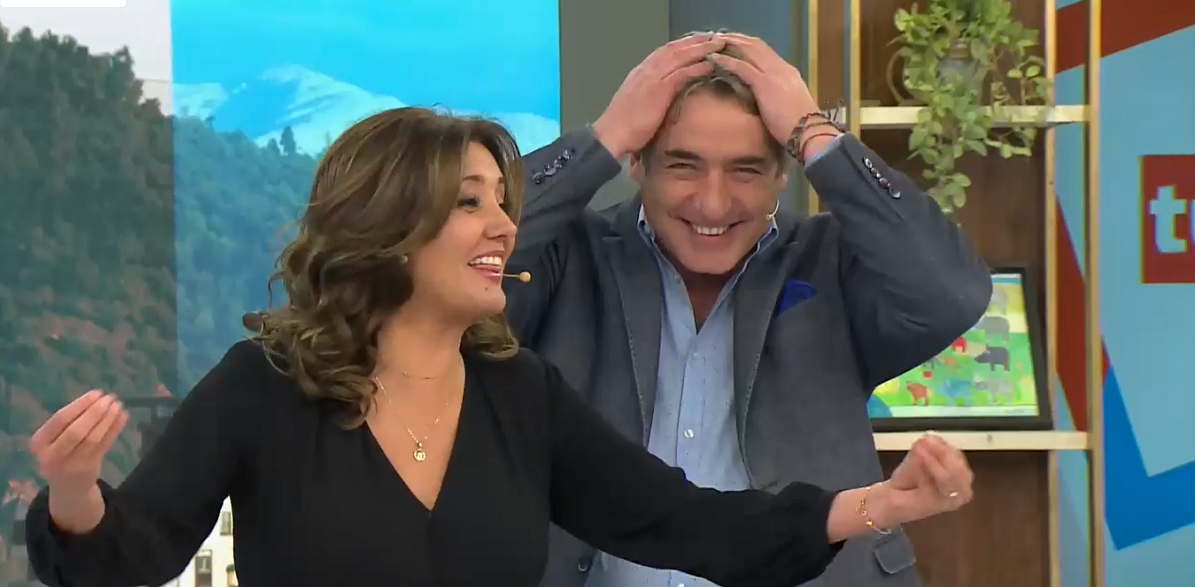 Otra vez: Repenning vuelve a protagonizar chascarro en Tu Día y Priscilla Vargas no lo dejó pasar