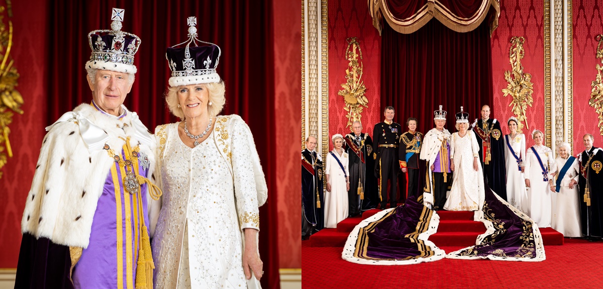 Publican las primeras fotos oficiales tras la coronación de Carlos III: hay un gran ausente