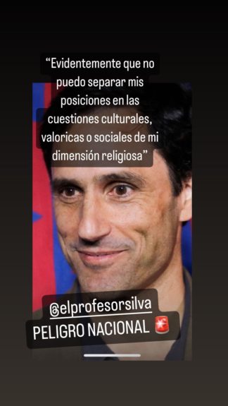 Director de 'La nana' reacciona a triunfo electoral de su hermano Luis Silva.