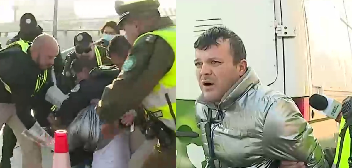 Sujeto fue detenido durante despacho en vivo de matinal de CHV e insultó a periodista: 