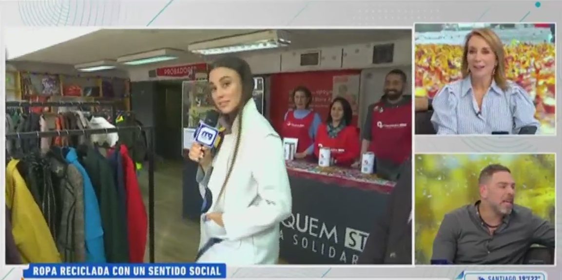 Tita Ureta debutó como reportera en MG: así fue su primera aparición