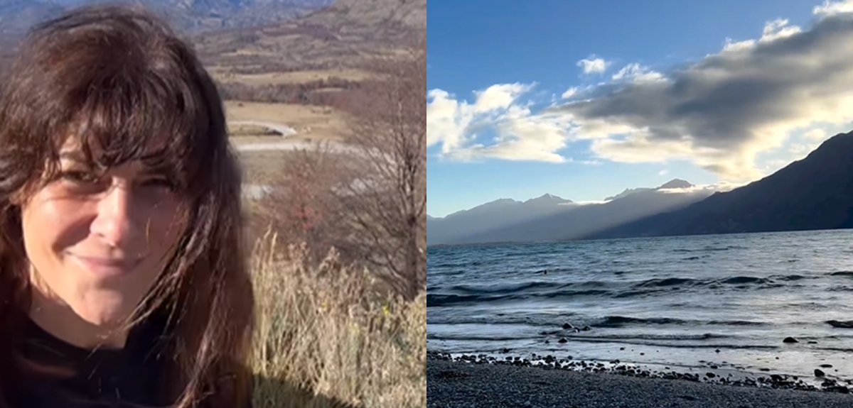 Tonka Tomicic mostró las soñadas postales y videos de su viaje en solitario por la carretera austral
