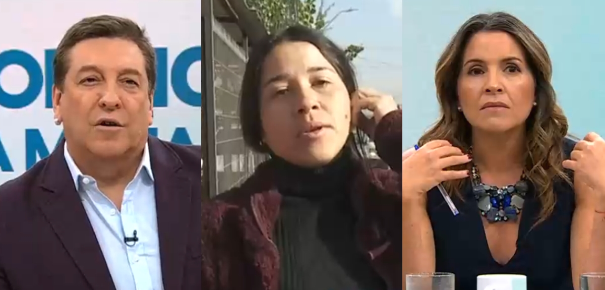 Vecina de Lo Espejo increpó a JC Rodríguez y Monserrat Álvarez: 